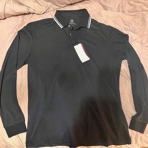 Ben Sherman 360 Strethch Long Sleeve Polo